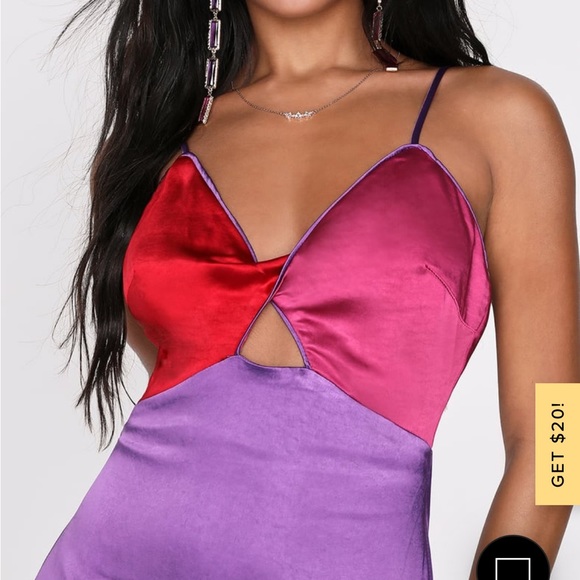 Lulus Dresses & Skirts - Never worn pink/purple cocktail dress, new with tags on